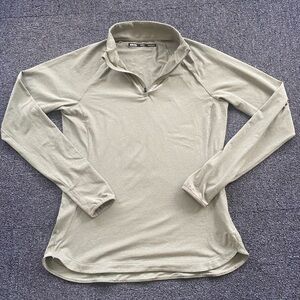 REI Co-op Jacket Mens Medium  Quarter Zip Pullover Base Layer Lightweight